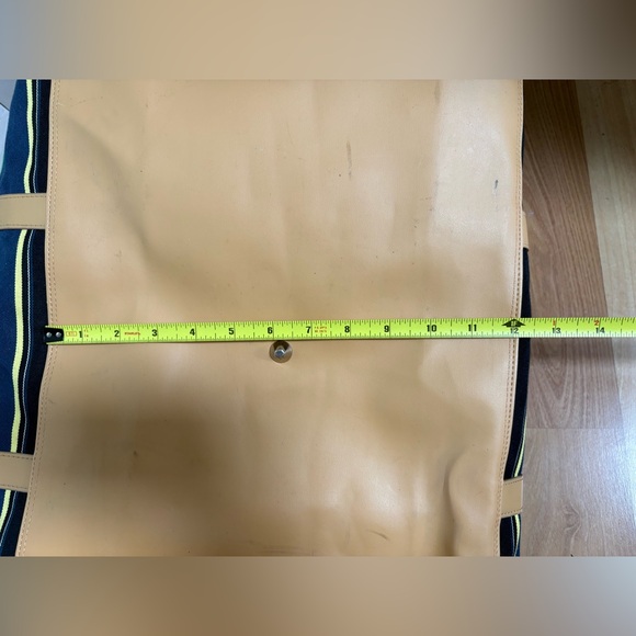 Y2K Kate Spade Striped Multicolor Duffel Bag - Picture 10 of 11